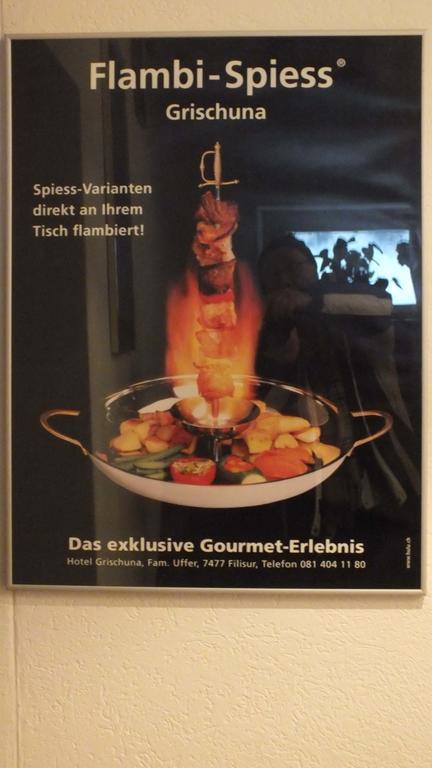 Hotel Grischuna Filisur Eksteriør bilde